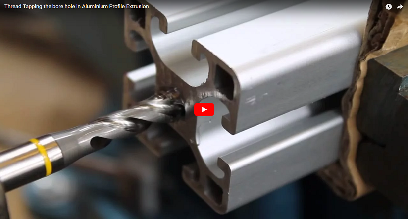 video clip aluminium profile