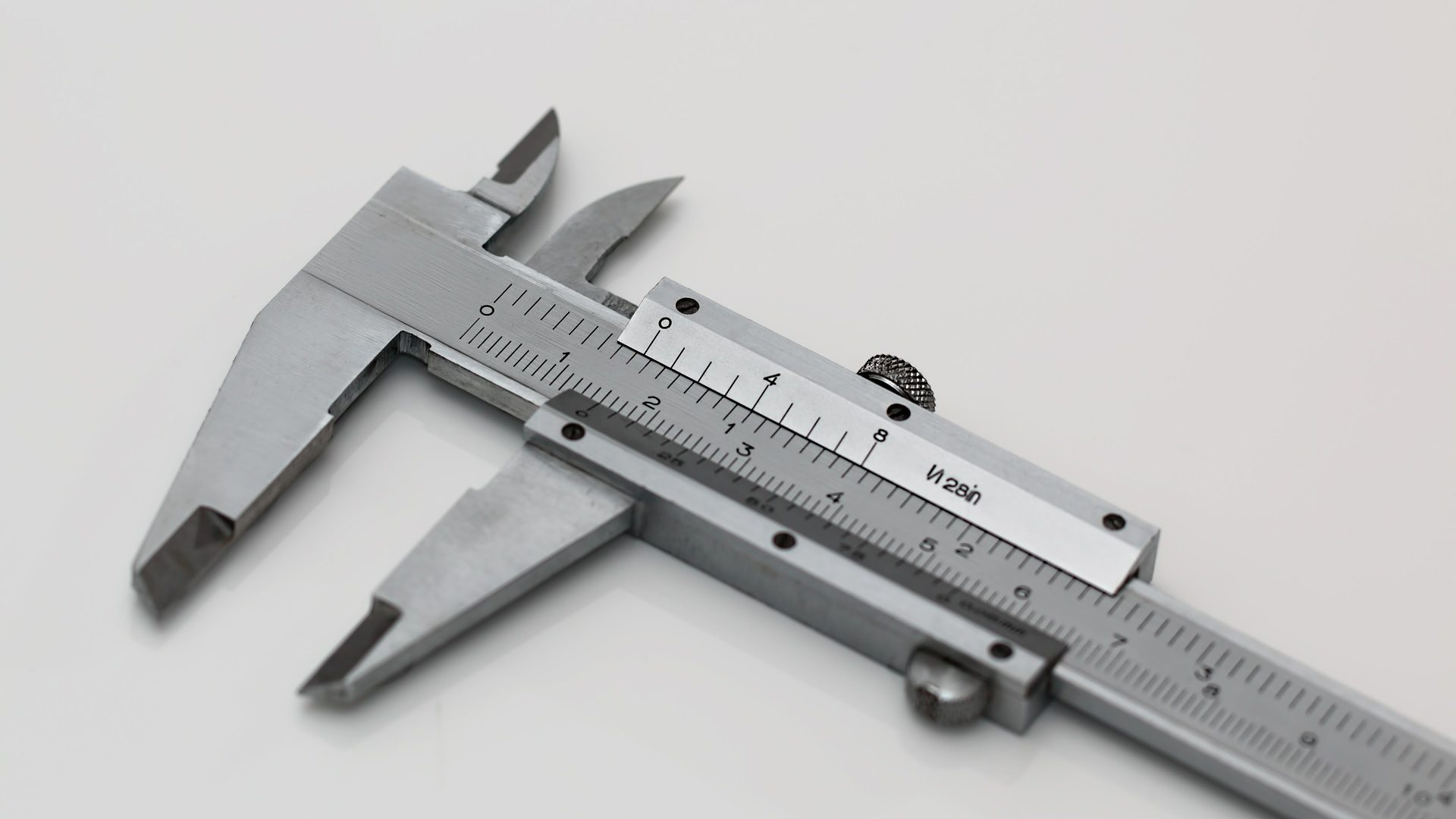 การอ่านเวอร์เนียร์แบบสเกล ความละเอียด 0.05มม. Reading Vernier 0.05mm MW100-15B