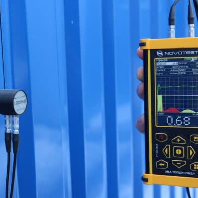 UT-3M-EMA EMA Thickness Gauge (Electro Magnetic Acoustic) NOVOTEST
