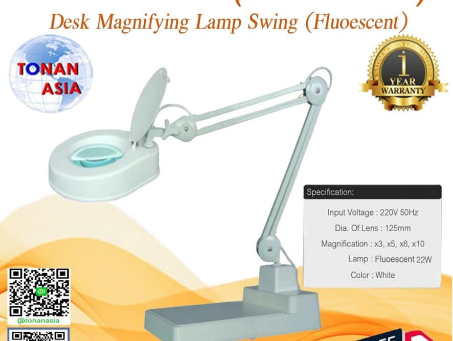 Desk Magnifying Lamp Swing type