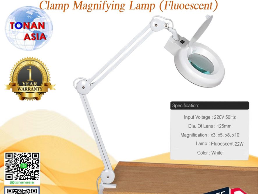 Clamp Magnifying Lamp