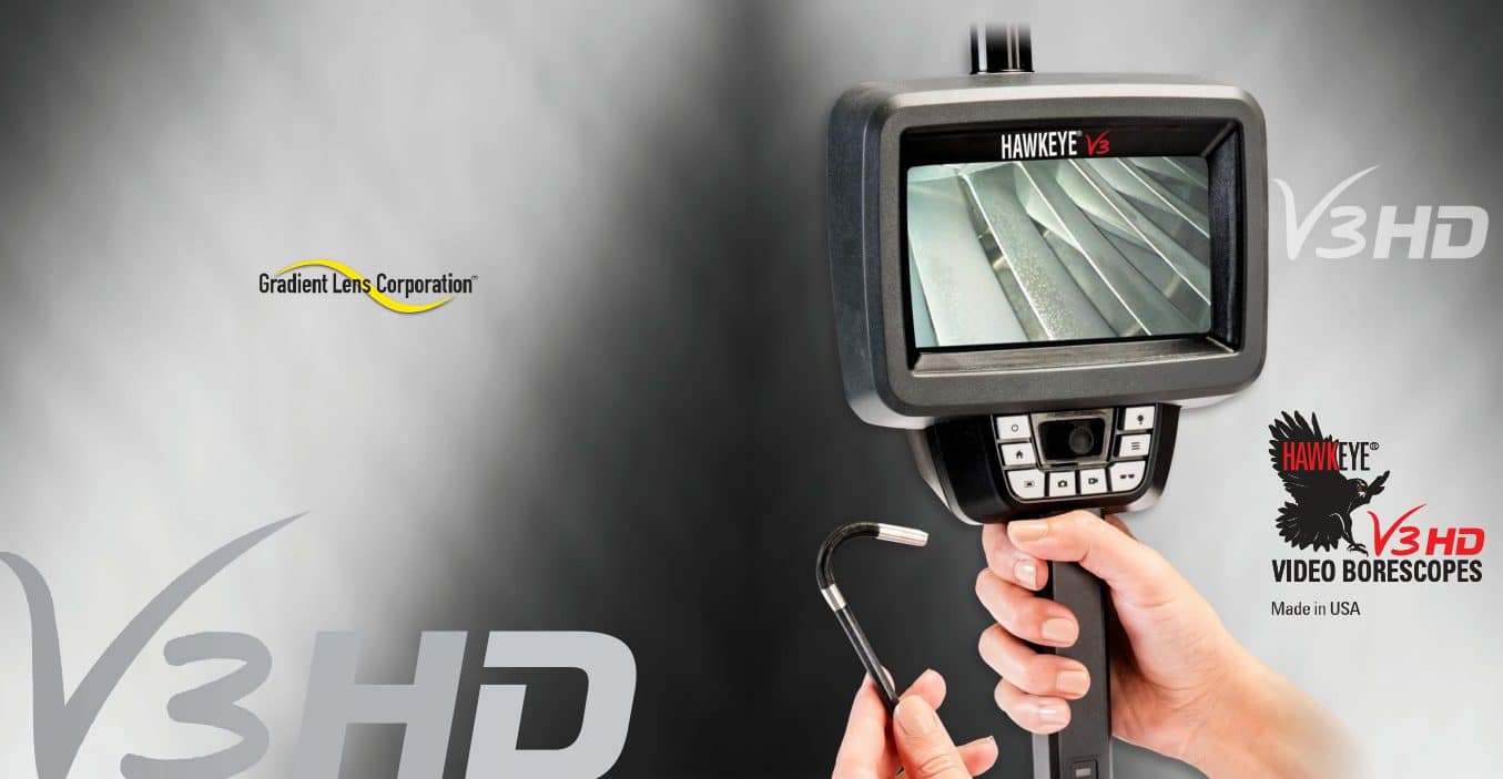 ใหม่ล่าสุด! แคตตาล็อกกล้องวีดิโอบอร์สโคป ชัดระดับ HD รุ่น V3 จาก Hawkeye Borescope