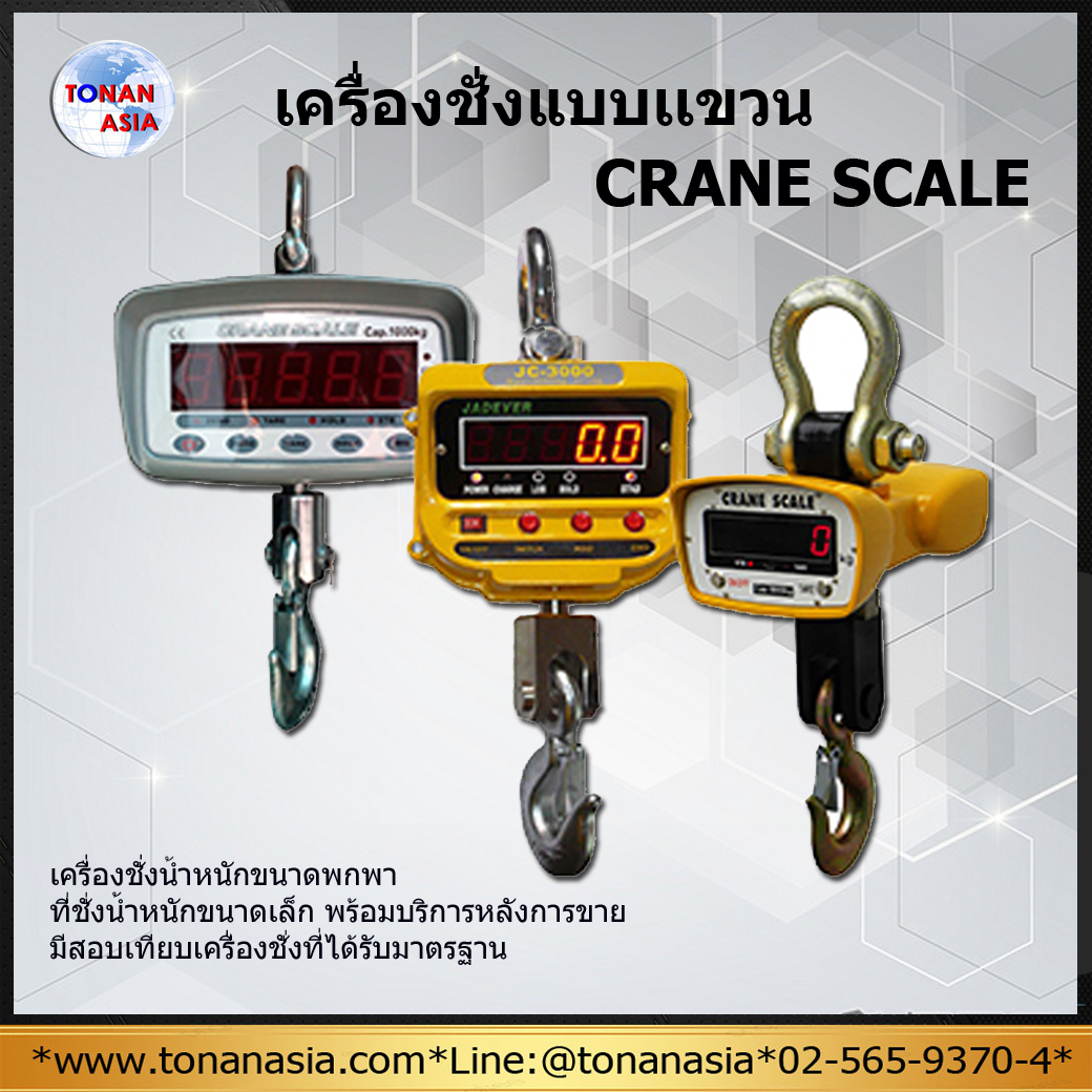 เครื่องชั่งแบบแขวน Crane Scale