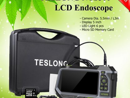กล้องบอร์สโคปพร้อมจอแอลซีดีขนาด 5นิ้ว NTS500 LCD Endoscope