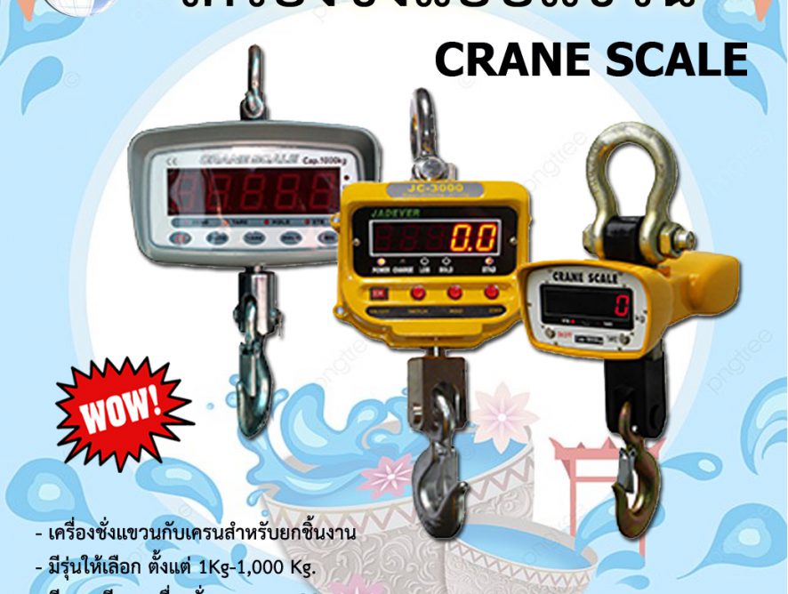 Crane Scale เครื่องชั่งแบบแขวน