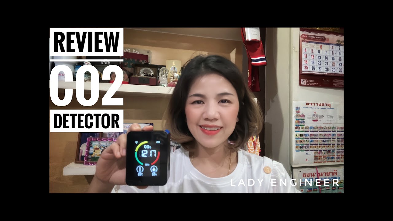 Review Carbon Dioxide Detector PG-L28A-CO2