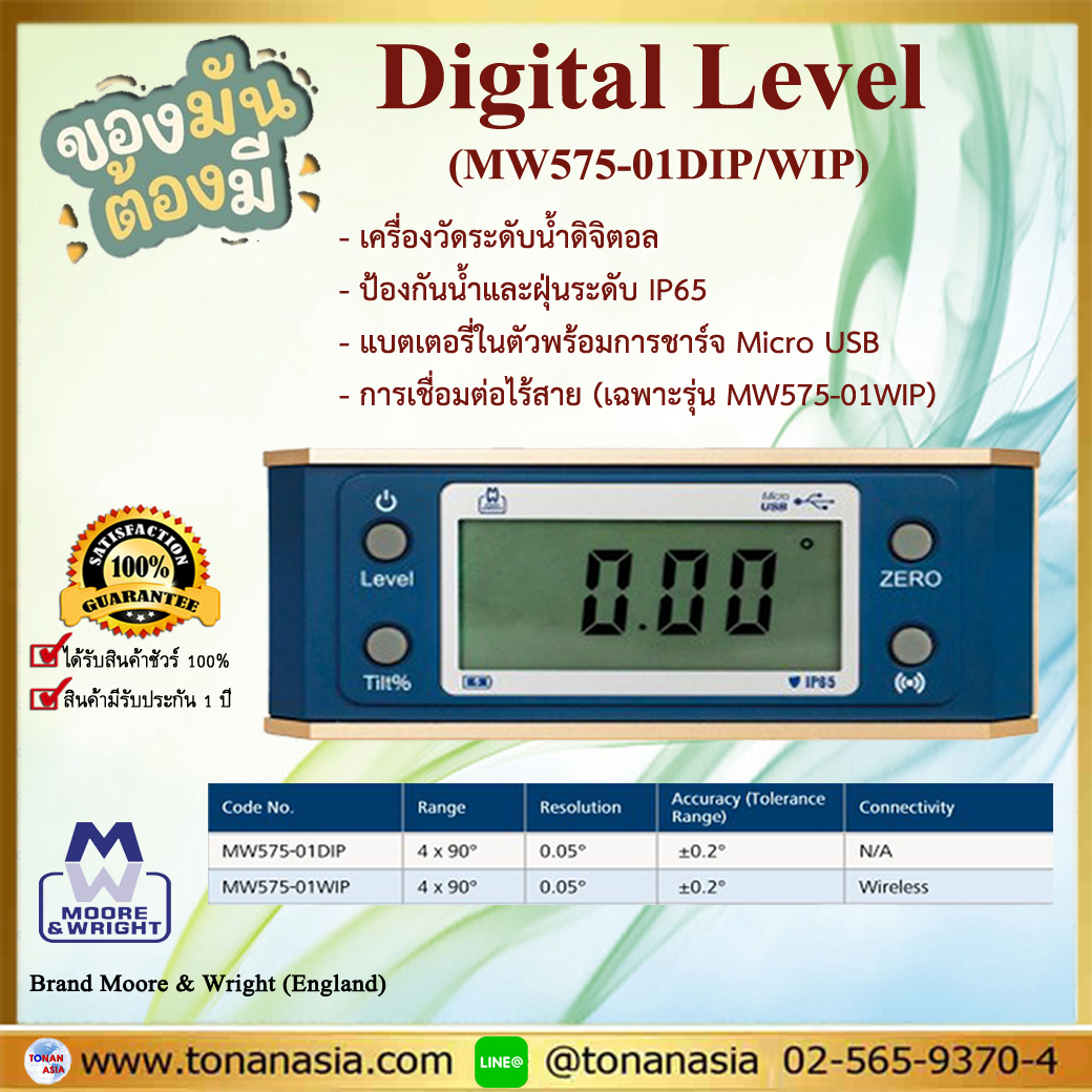 Digital Level MW575-01DIP / MW575-01WIP