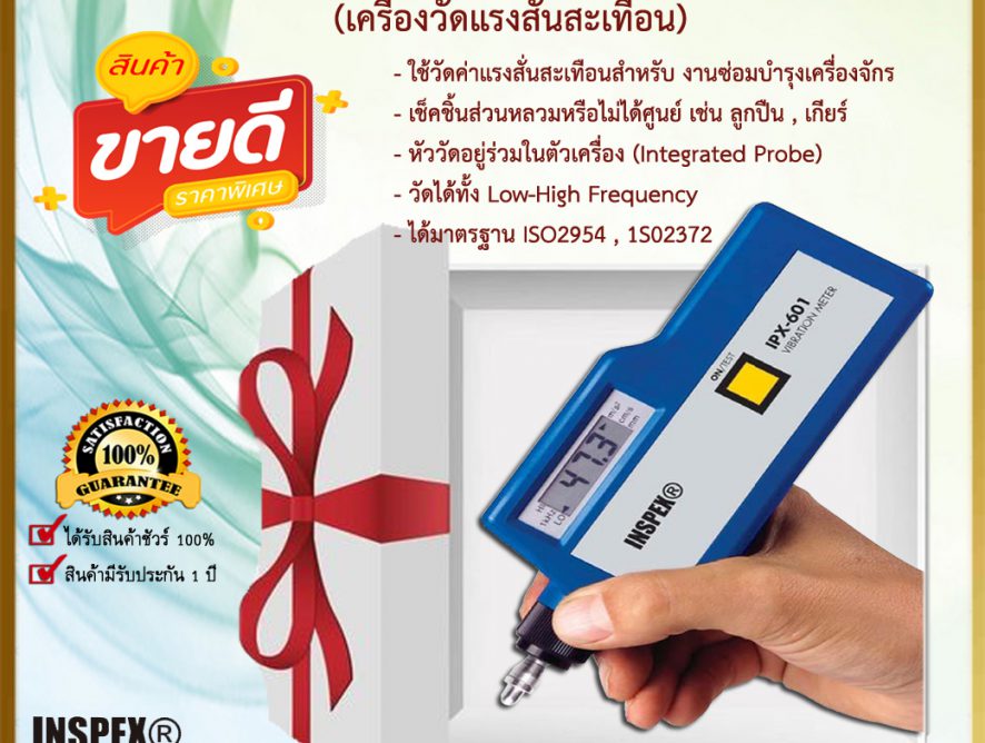 IPX-601 Vibration Meter เครื่องวัดแรงสั่นสะเทือน