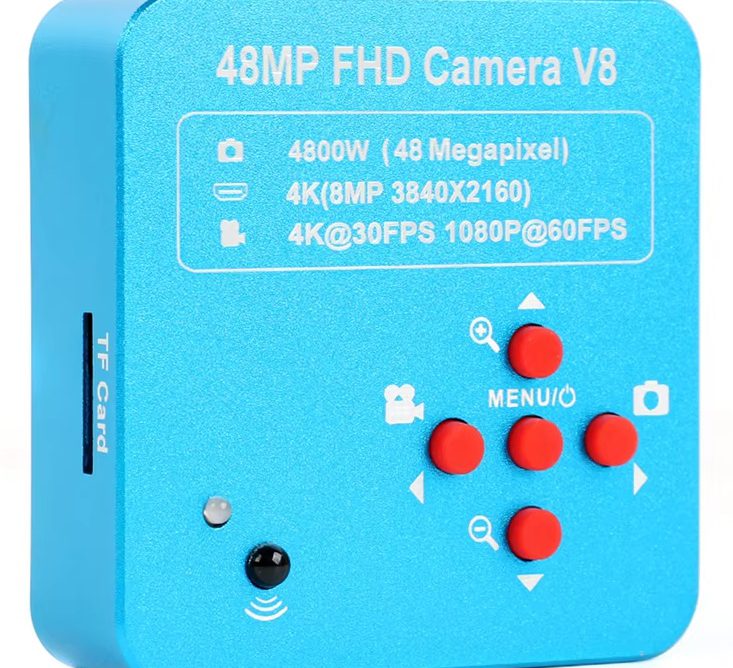 48MP HDMI CCD Camera FHD V8