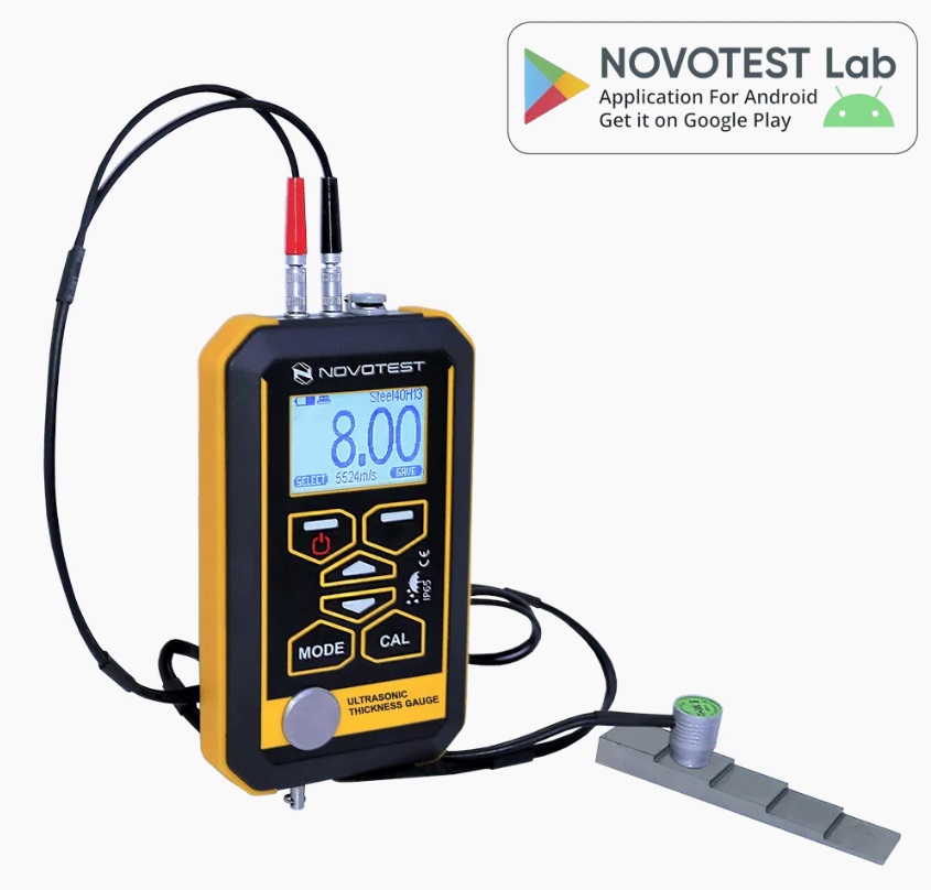 Ultrasonic Thickness Gauge NOVOTEST UT-1M-IP