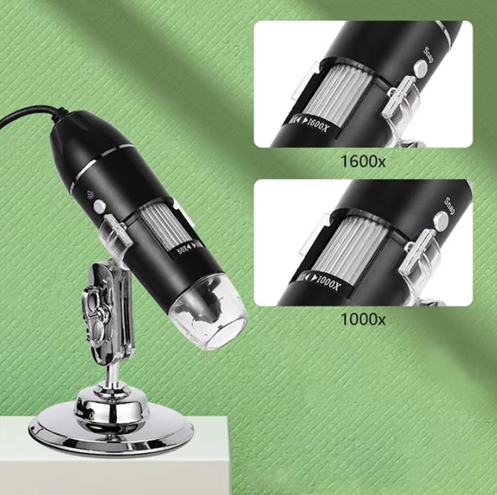 1600X 1000X 500X Digital Microscope