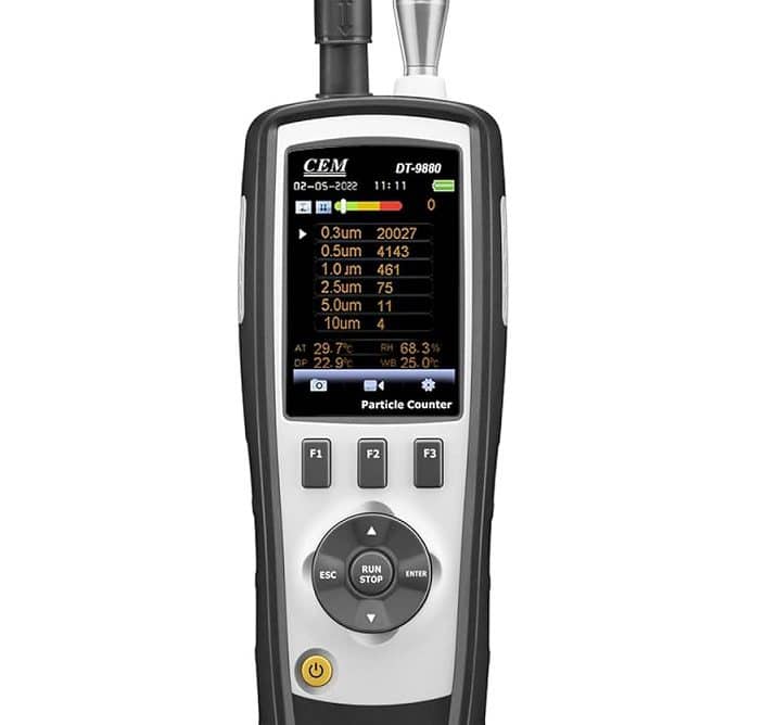CEM DT-9880 Handheld Cleanroom Particle Counter