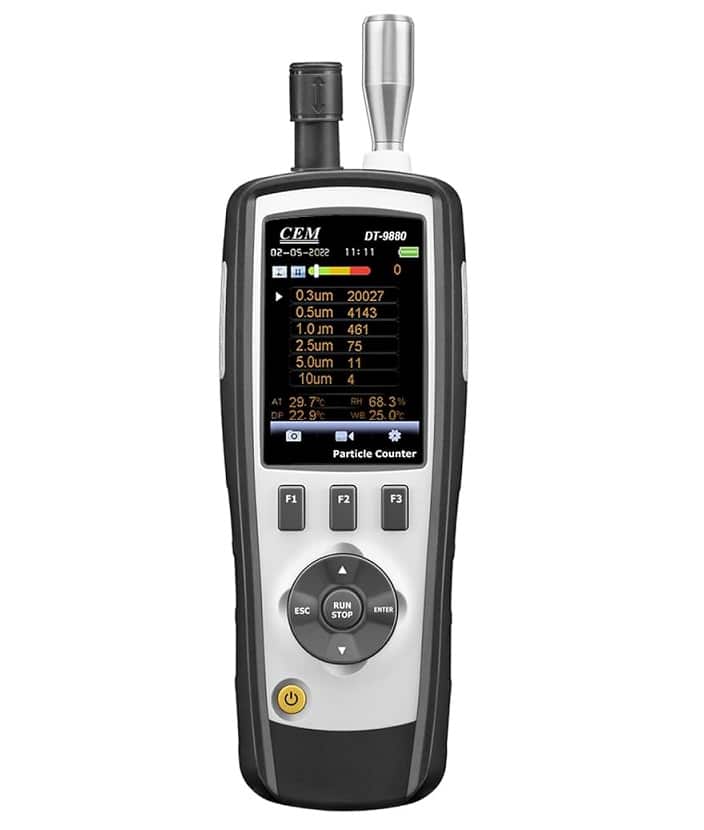 CEM DT-9880 Handheld Cleanroom Particle Counter