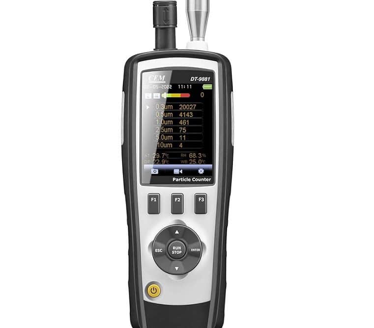 CEM DT-9881 Handheld Cleanroom Particle Counter