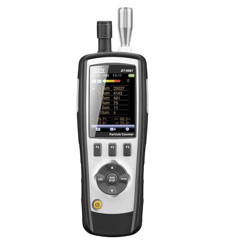 CEM DT-9881 Handheld Cleanroom Particle Counter