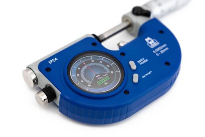ไมโครมิเตอร์ Digital Dial Snap Micrometer MW202-01DSBT Moore & Wright
