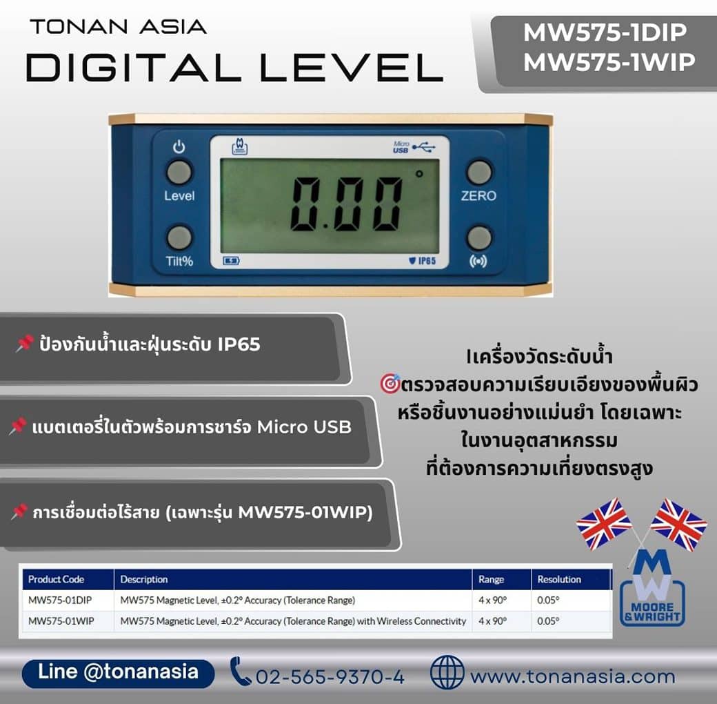 Digital Level MW575-01DIP/WIP