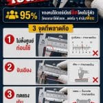 ใช้เวอร์เนียร์ให้ถูกต้องก่อนวัดงานจริง