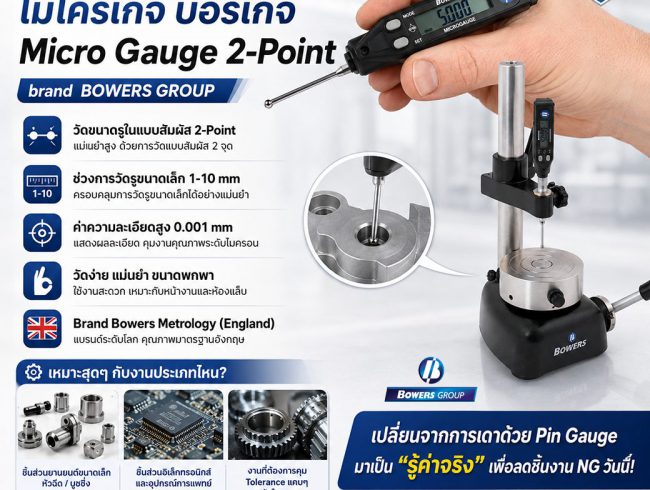 ไมโครเกจ บอร์เกจ 2-Point Micro Gauge