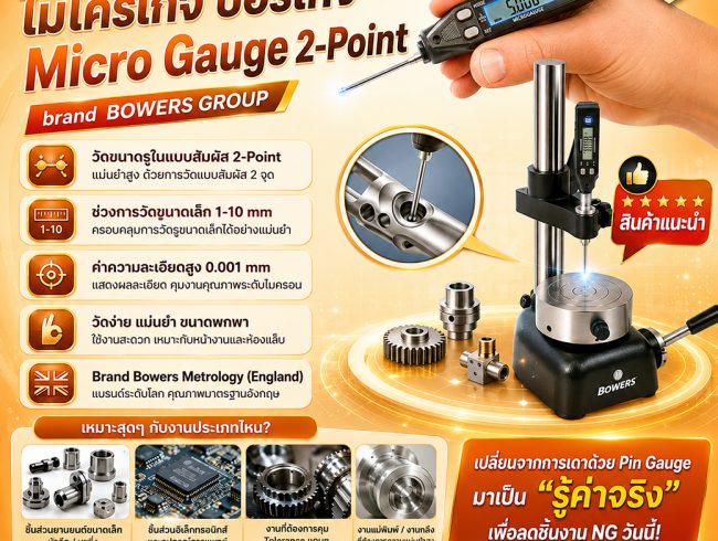 ไมโครเกจ บอร์เกจ 2-Point Micro Gauge