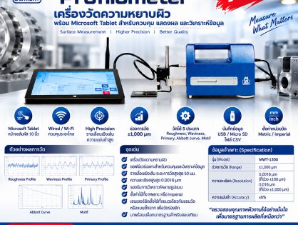 Profilometer เครื่องวัดความหยาบผิว MWT-1300